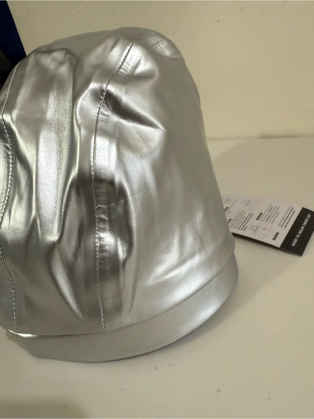 hairbrella Metallic Silver Women's Fashion Bucket Hat